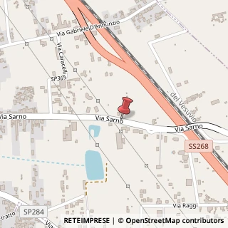 Mappa Via sarno 151/bis, 80044 Ottaviano, Napoli (Campania)