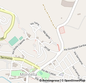 Mappa Via della Piana, 83048 Montella AV, Italia (0.25385)
