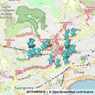Mappa Via Pigna, 80126 Napoli NA, Italia (0.8865)