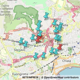 Mappa Via Pigna, 80126 Napoli NA, Italia (0.905)