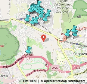 Mappa Strada Vicinale Cavone degli Sbirri, 80124 Napoli NA, Italia (1.255)
