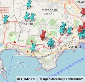 Mappa Strada Vicinale Cavone degli Sbirri, 80124 Napoli NA, Italia (5.711)