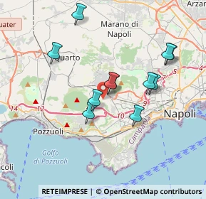 Mappa Strada Vicinale Cavone degli Sbirri, 80124 Napoli NA, Italia (3.51091)