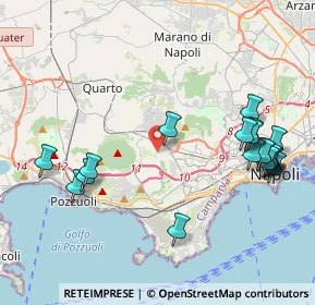 Mappa Strada Vicinale Cavone degli Sbirri, 80124 Napoli NA, Italia (5.09)