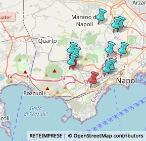 Mappa Strada Vicinale Cavone degli Sbirri, 80124 Napoli NA, Italia (3.83818)