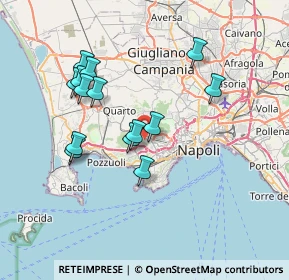 Mappa Strada Vicinale Cavone degli Sbirri, 80124 Napoli NA, Italia (7.26)
