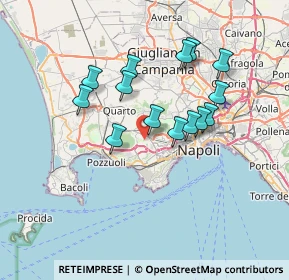 Mappa Strada Vicinale Cavone degli Sbirri, 80124 Napoli NA, Italia (6.54786)
