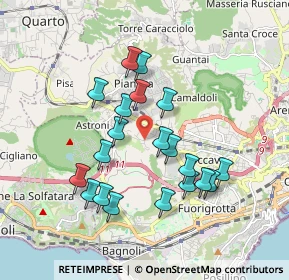 Mappa Strada Vicinale Cavone degli Sbirri, 80124 Napoli NA, Italia (1.7915)