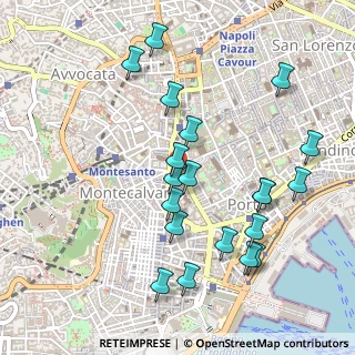 Mappa Via Sant'Anna dei Lombardi, 80100 Napoli NA, Italia (0.558)