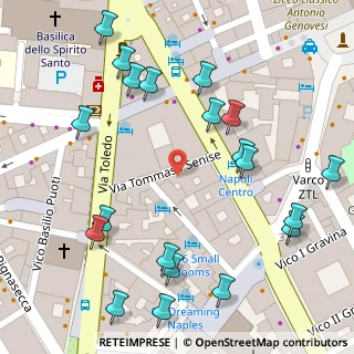 Mappa Via Sant'Anna dei Lombardi, 80100 Napoli NA, Italia (0.0875)