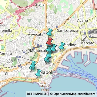Mappa Via Sant'Anna dei Lombardi, 80100 Napoli NA, Italia (0.60786)
