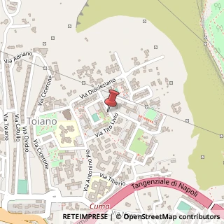 Mappa Via Tito Stazio, 26, 80078 Pozzuoli, Napoli (Campania)