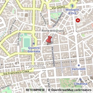 Mappa Via Consalvo Carelli, 11, 80128 Napoli, Napoli (Campania)