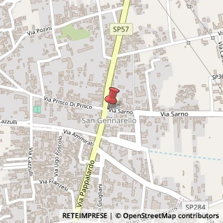 Mappa Piazza San Gennarello, 7, 80044 Ottaviano, Napoli (Campania)