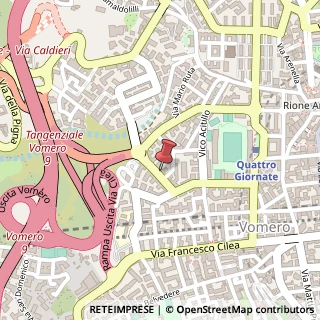 Mappa Via Luigi Caldieri, 143, 80128 Napoli, Napoli (Campania)
