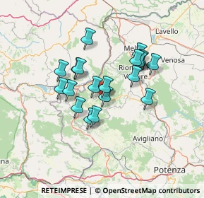 Mappa Viale della Repubblica, 85020 Ruvo del Monte PZ, Italia (11.6535)