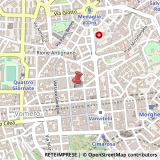 Mappa Via Massimo Stanzione, 13, 80129 Napoli, Napoli (Campania)