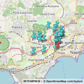 Mappa Via della Valle Paolo, 80126 Napoli NA, Italia (1.509)
