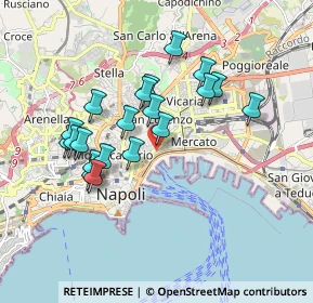 Mappa Rua Toscana, 80133 Napoli NA, Italia (1.735)