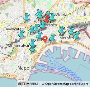 Mappa Rua Toscana, 80133 Napoli NA, Italia (0.8725)