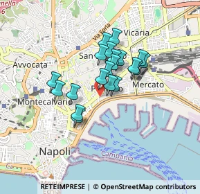 Mappa Rua Toscana, 80133 Napoli NA, Italia (0.674)