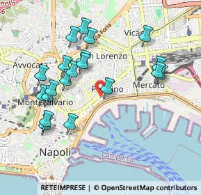 Mappa Rua Toscana, 80133 Napoli NA, Italia (1.0525)