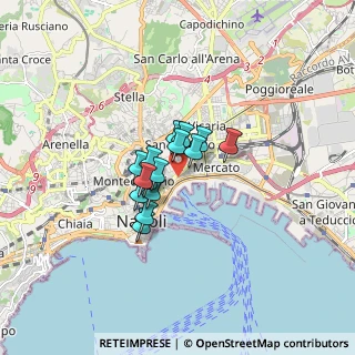 Mappa Via Grande Orefici, 80133 Napoli NA, Italia (1.01)