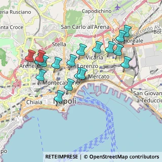 Mappa Via Benvenuto Cellini, 80133 Napoli NA, Italia (1.95333)