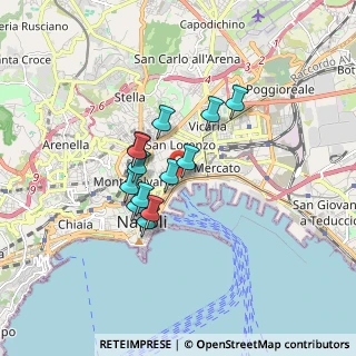 Mappa Via Benvenuto Cellini, 80133 Napoli NA, Italia (1.30077)