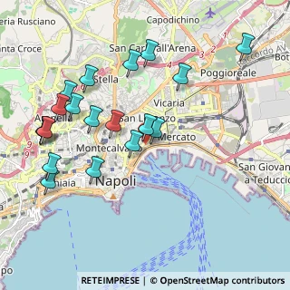 Mappa Via Benvenuto Cellini, 80133 Napoli NA, Italia (2.34158)