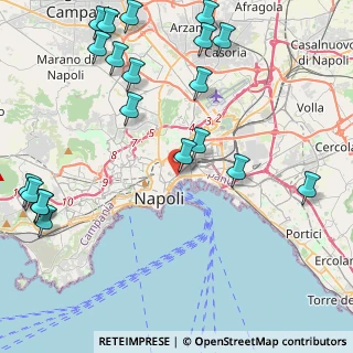 Mappa Via Benvenuto Cellini, 80133 Napoli NA, Italia (6.0885)