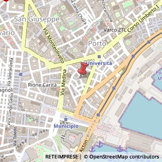 Mappa Rua Catalana, 29, 80133 Napoli, Napoli (Campania)