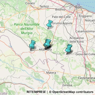 Mappa Via Foresta Mercadante, 70022 Altamura BA, Italia (8.03615)