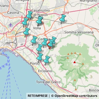 Mappa Via achille grande, 80040 San Sebastiano Al Vesuvio NA, Italia (3.61769)
