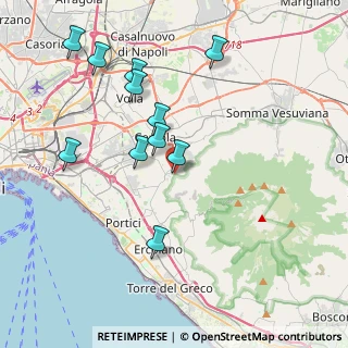 Mappa Via achille grande, 80040 San Sebastiano Al Vesuvio NA, Italia (4.23636)