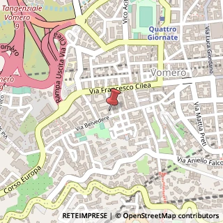 Mappa Via Santa Maria della Libera, 42, 80127 Napoli, Napoli (Campania)