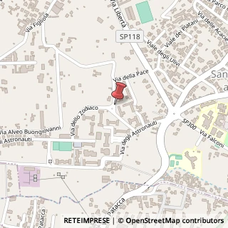 Mappa Via della Pace, 5/A, 80040 San Sebastiano al Vesuvio, Napoli (Campania)