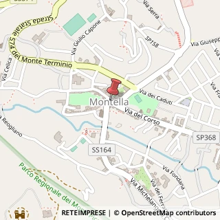 Mappa Via della Chiesa, 31-33, 83048 Montella, Avellino (Campania)