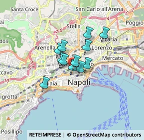 Mappa Corso Vittorio Emanuele, 80125 Napoli NA, Italia (1.05083)