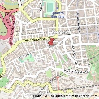 Mappa Via Belvedere, 63, 80127 Napoli, Napoli (Campania)