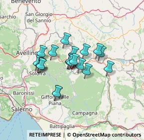 Mappa Contrada Baruso, 83048 Montella AV, Italia (10.104)