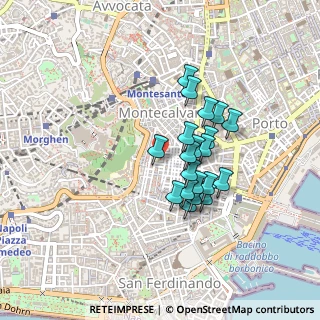 Mappa Piazza Montecalvario, 80134 Napoli NA, Italia (0.362)