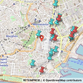 Mappa Piazza Montecalvario, 80134 Napoli NA, Italia (0.634)