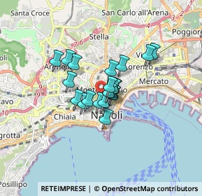 Mappa Piazza Montecalvario, 80134 Napoli NA, Italia (1.088)