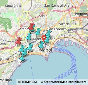 Mappa Piazza Montecalvario, 80134 Napoli NA, Italia (1.6175)