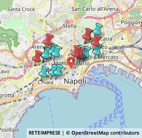 Mappa Piazza Montecalvario, 80134 Napoli NA, Italia (1.36632)