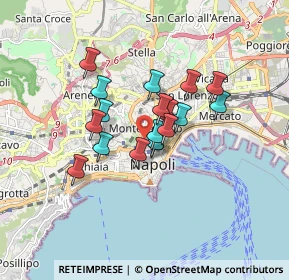 Mappa Piazza Montecalvario, 80134 Napoli NA, Italia (1.28833)