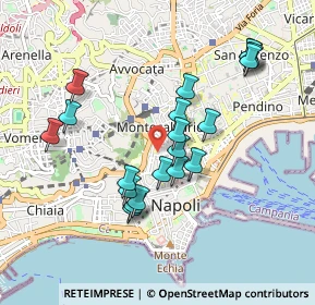 Mappa Piazza Montecalvario, 80134 Napoli NA, Italia (0.9265)