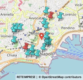 Mappa Piazza Montecalvario, 80134 Napoli NA, Italia (0.9445)