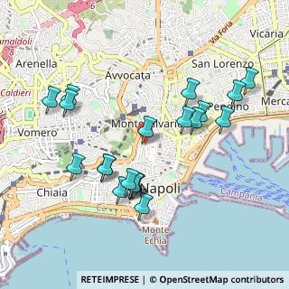 Mappa Piazza Montecalvario, 80134 Napoli NA, Italia (1.056)